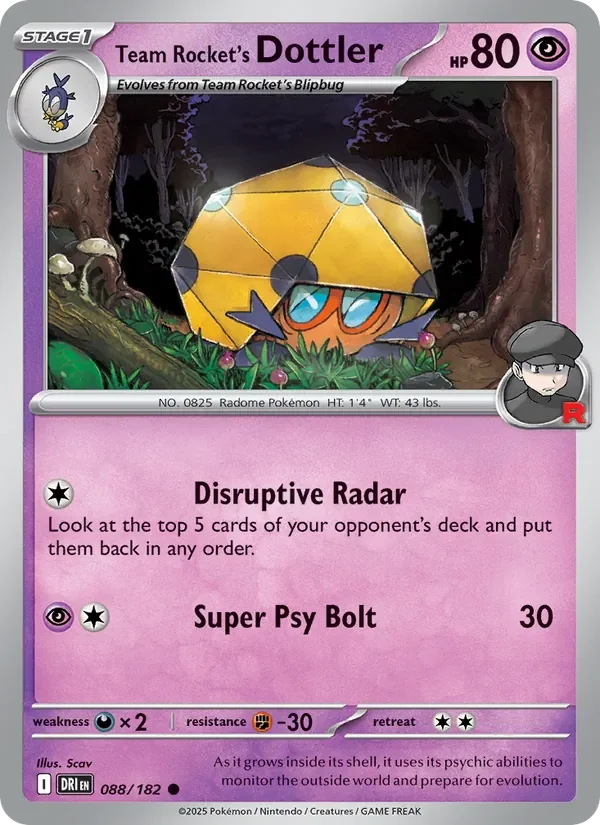 Team Rocket's Dottler - Non-holo