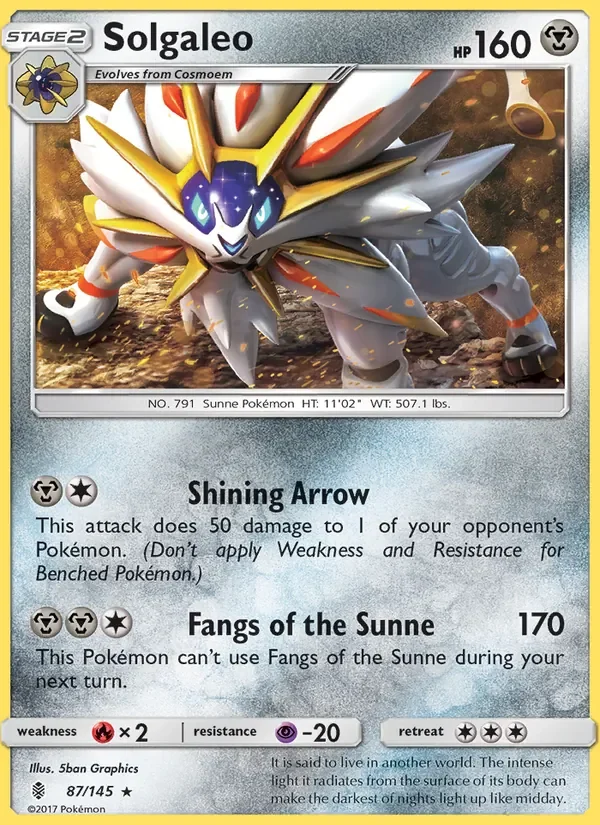 Solgaleo - Non-holo