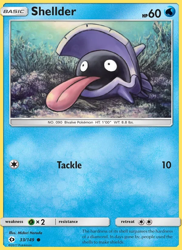 Shellder - Non-holo