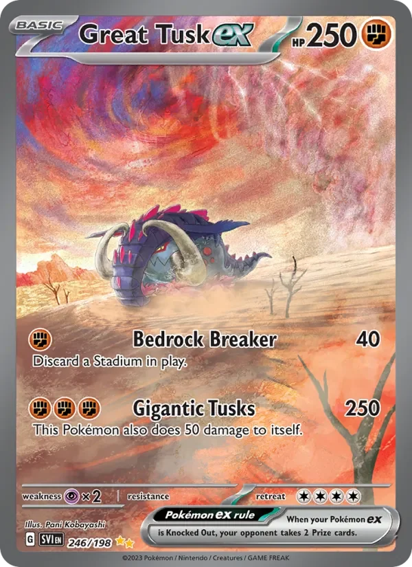 Great Tusk ex - Full Art