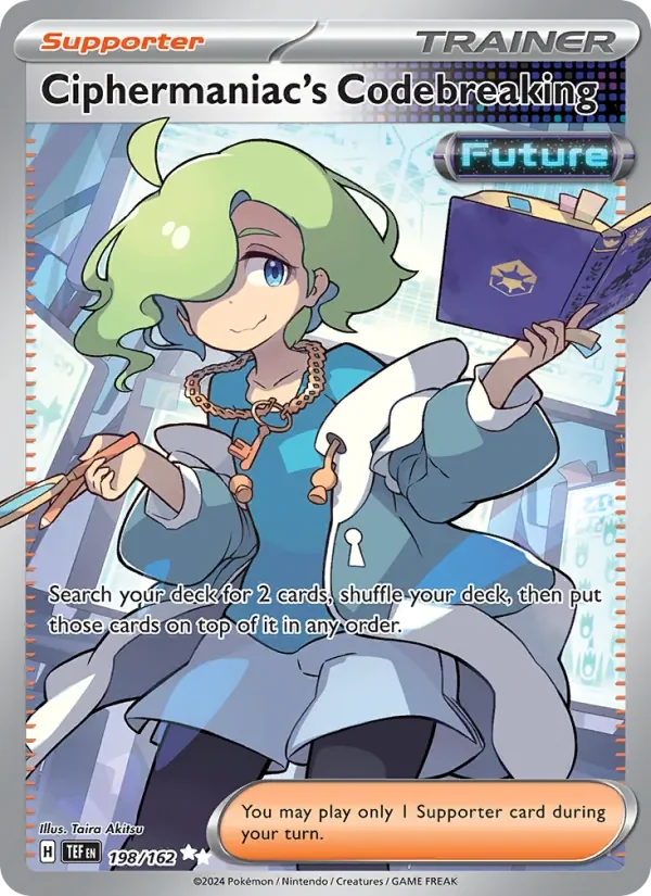 Ciphermaniac's Codebreaking - Full Art