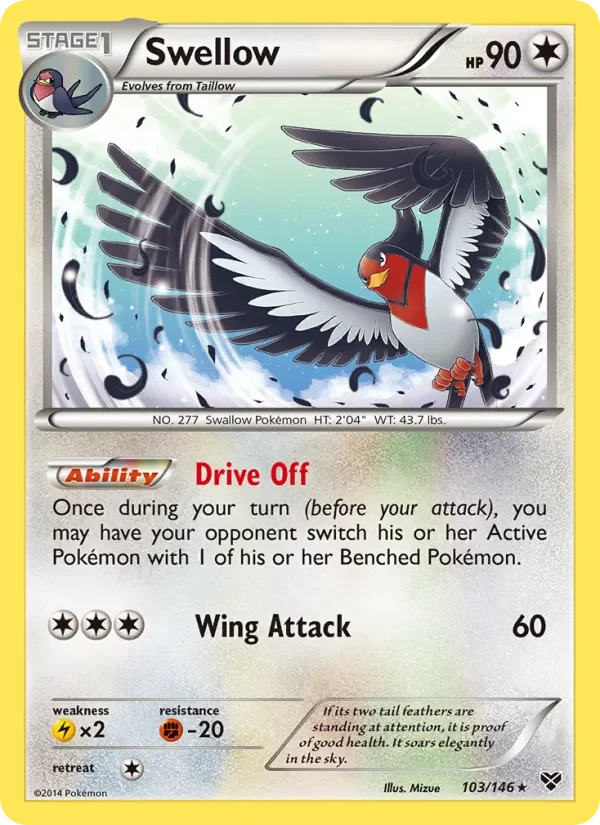 Swellow - Non-holo