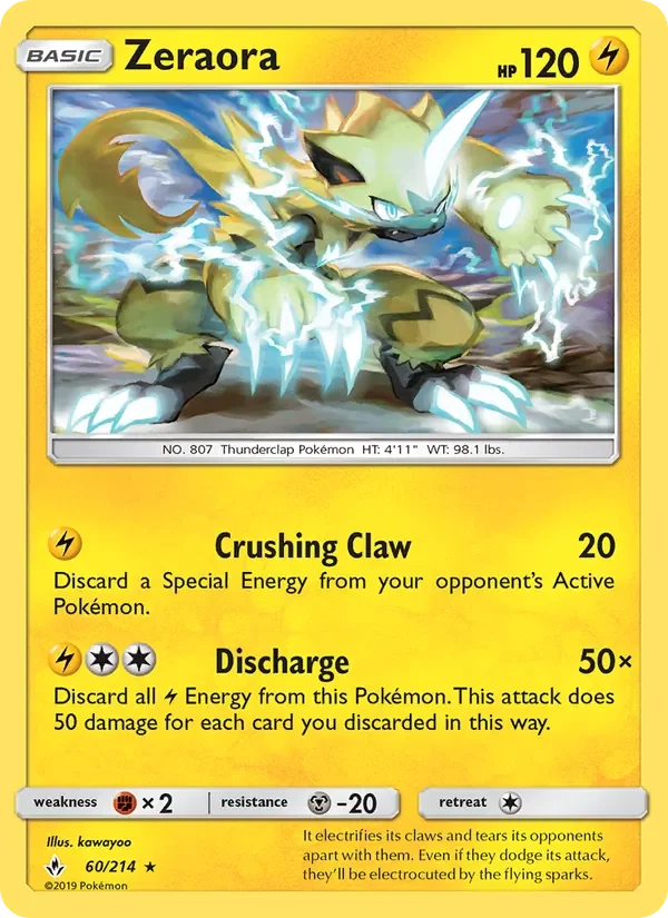 Zeraora - Non-holo