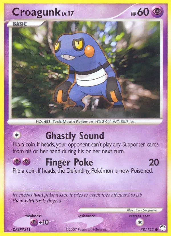 Croagunk - Non-holo