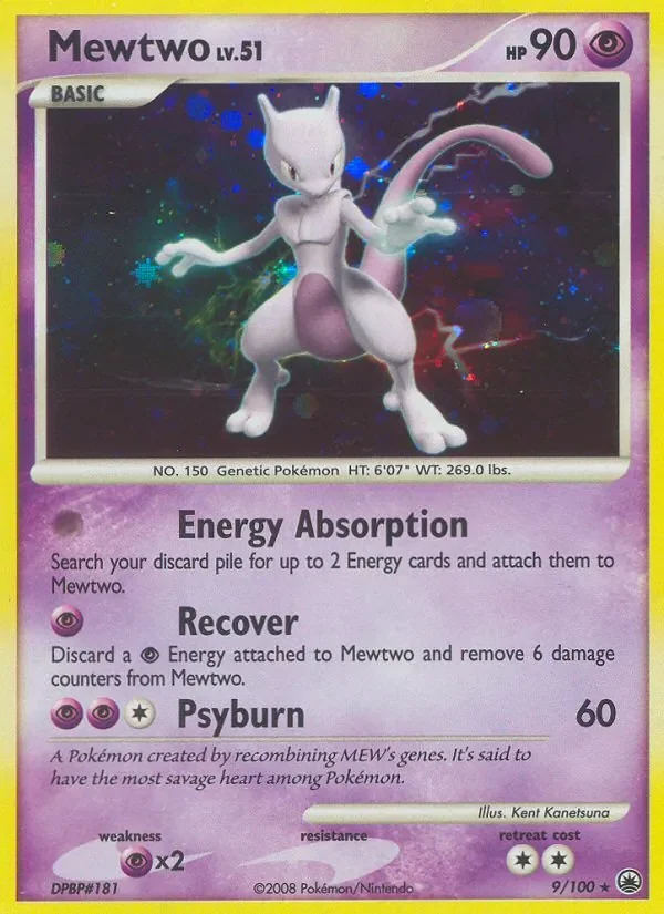 Mewtwo - Non-holo - David Cohen