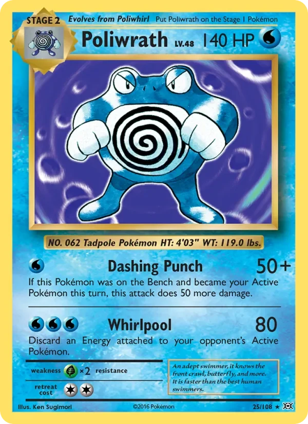 Poliwrath - Non-holo