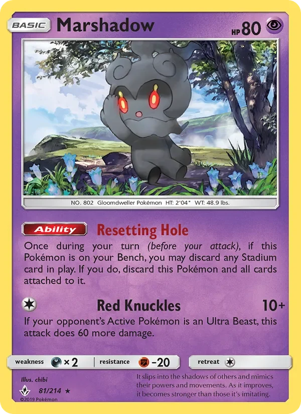 Marshadow - Non-holo