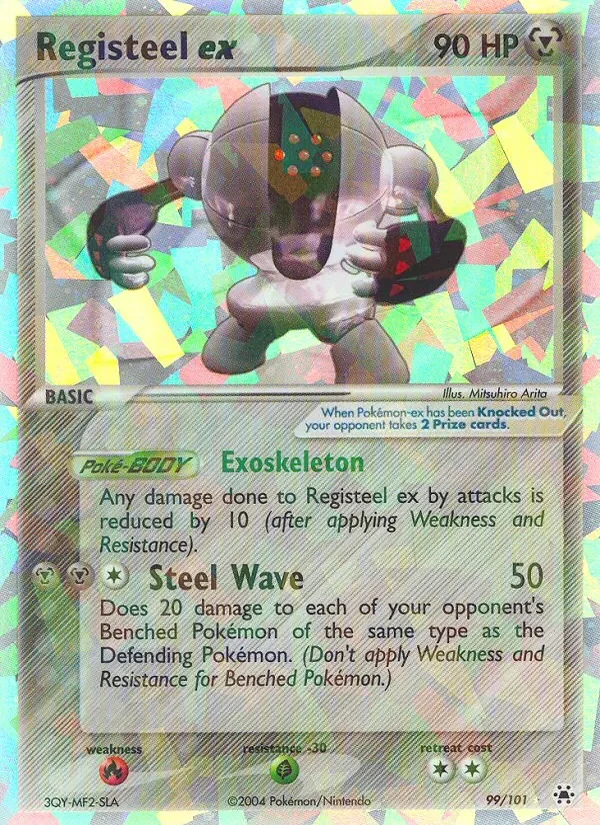 Registeel ex - Holo - Cracked Ice