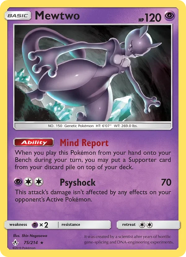Mewtwo - Non-holo