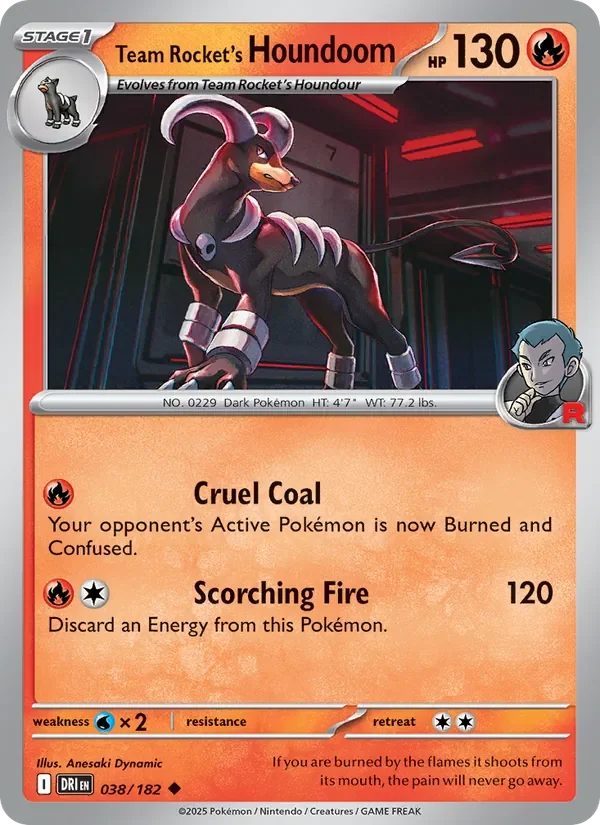 Team Rocket's Houndoom - Non-holo