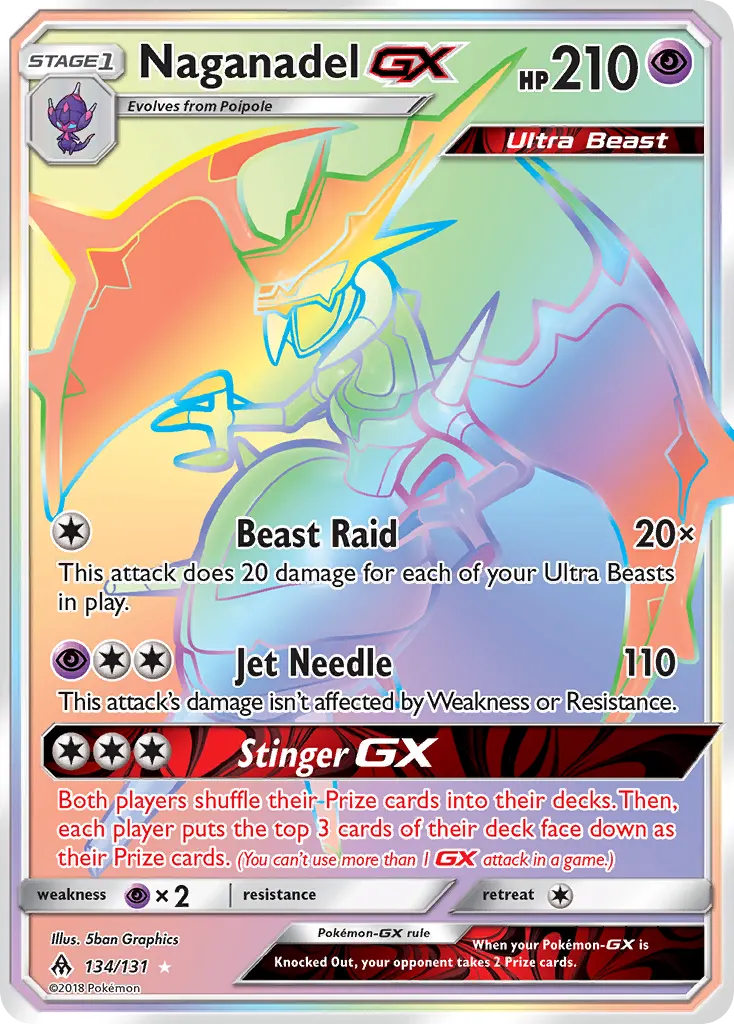 Naganadel GX - Non-holo