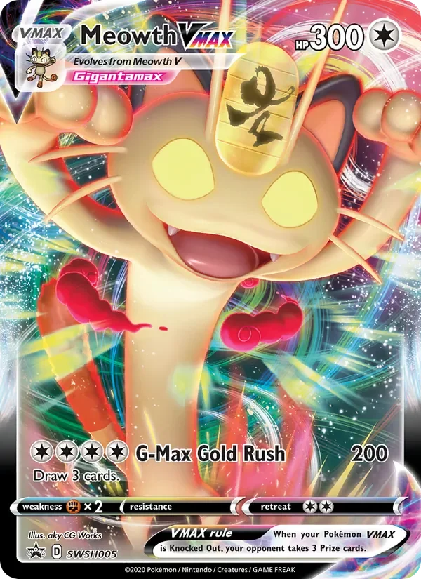 Meowth VMAX - Holo