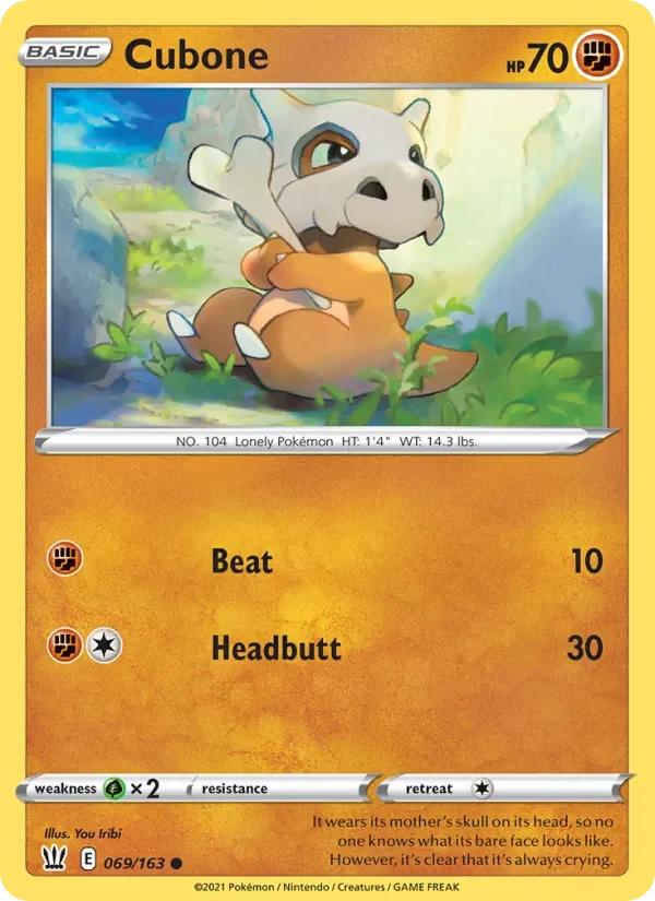 Cubone - Non-holo