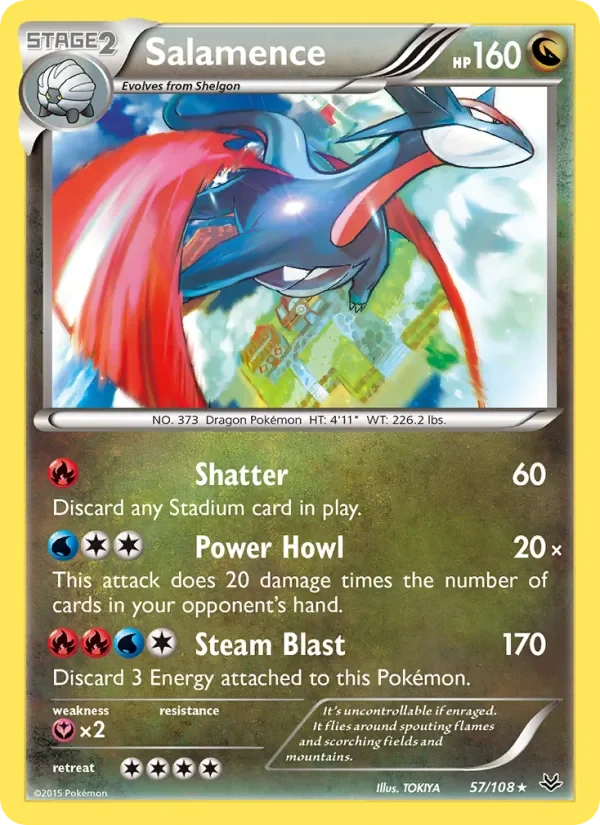 Salamence - Non-holo