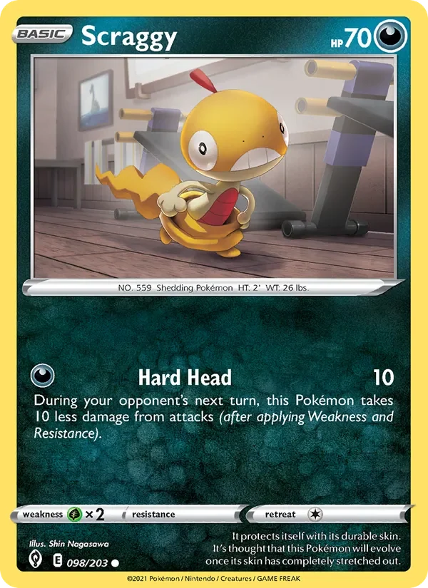 Scraggy - Non-holo