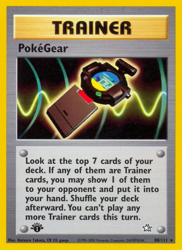 PokéGear - Non-holo