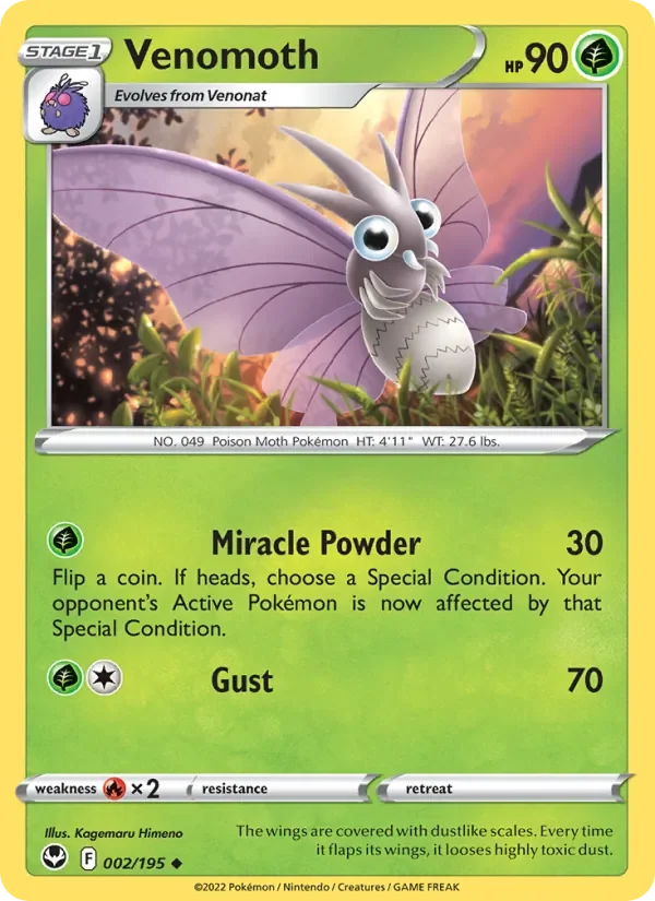 Venomoth - Non-holo