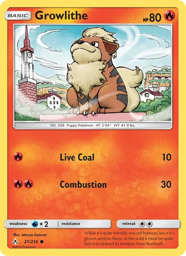 Growlithe - Non-holo