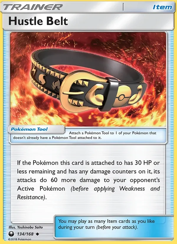 Hustle Belt - Non-holo