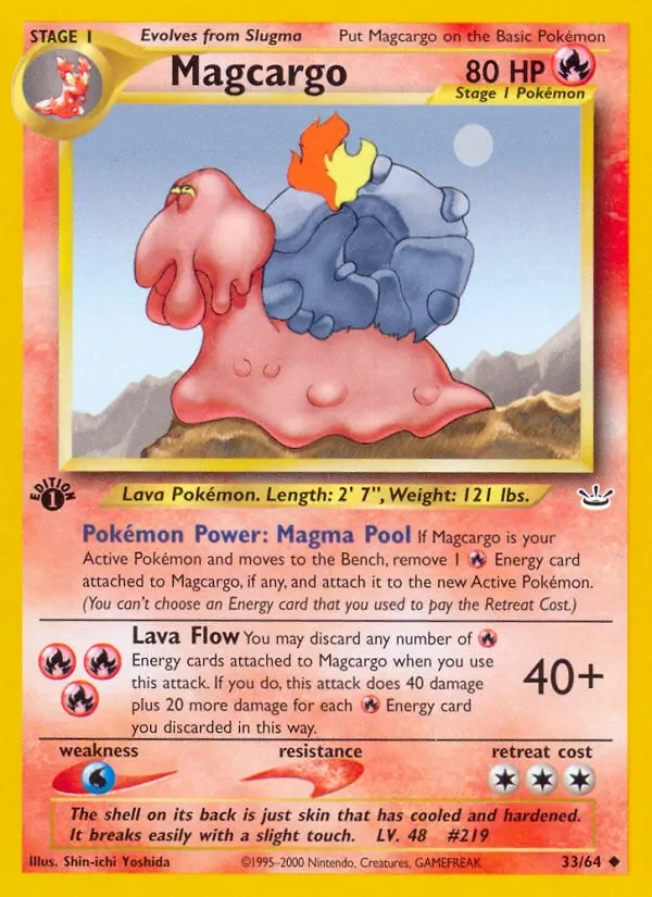 Magcargo - Non-holo