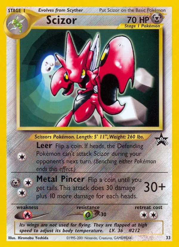 Scizor - Reverse holo