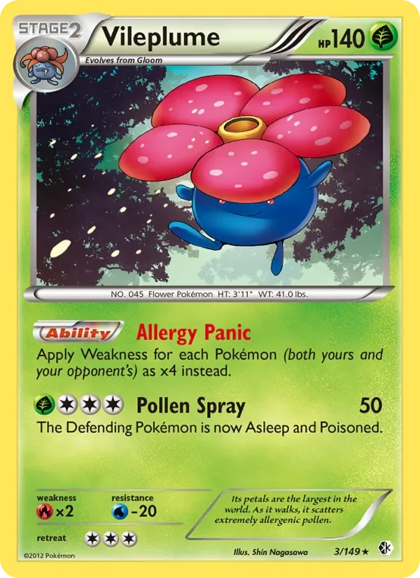 Vileplume - Non-holo