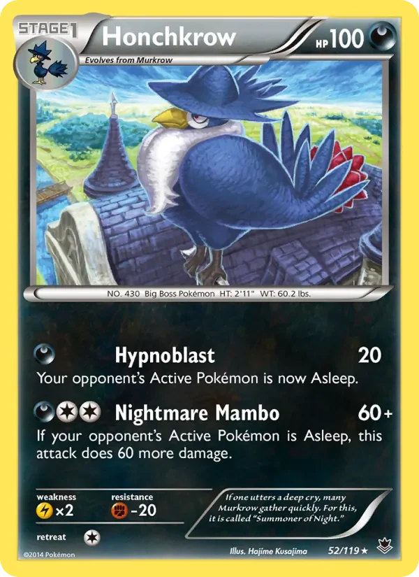 Honchkrow - Non-holo
