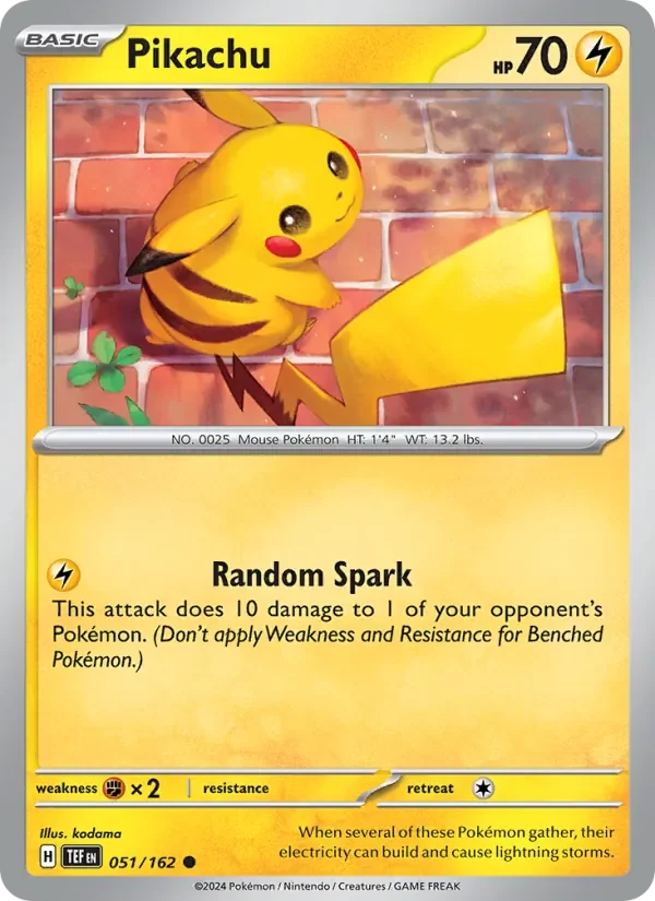 Pikachu - Non-holo