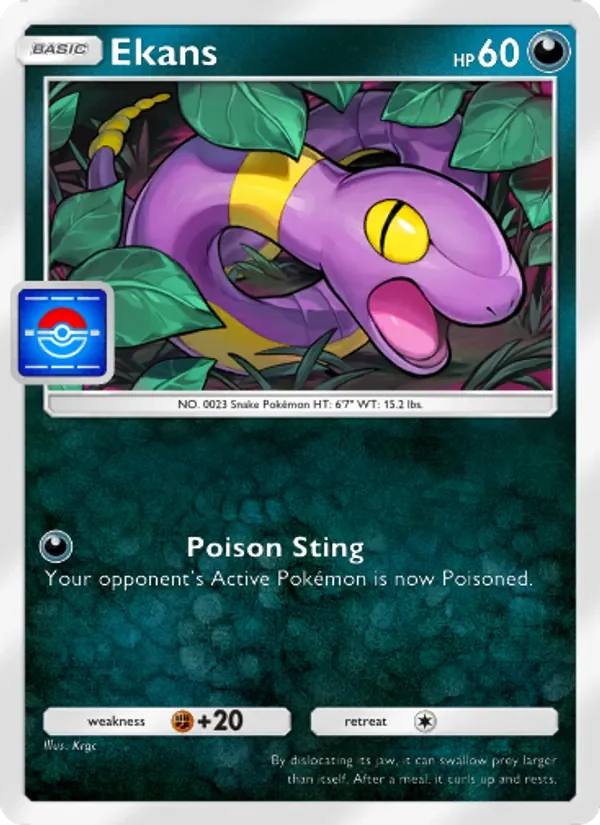 Ekans - Non-holo