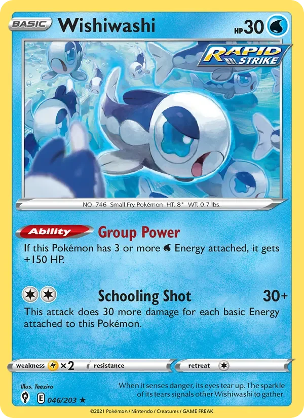 Wishiwashi - Non-holo