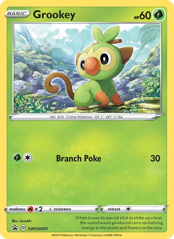 Grookey - Holo
