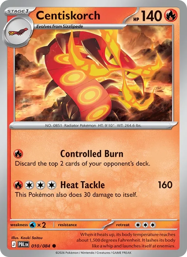 Centiskorch - Non-holo
