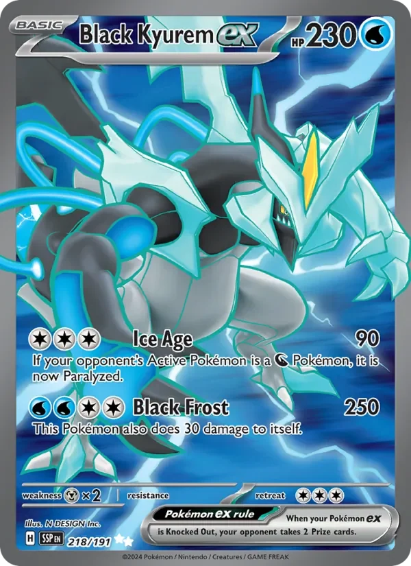 Black Kyurem ex - Full Art