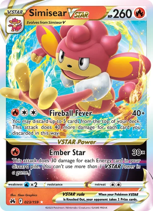 Simisear VSTAR - Holo