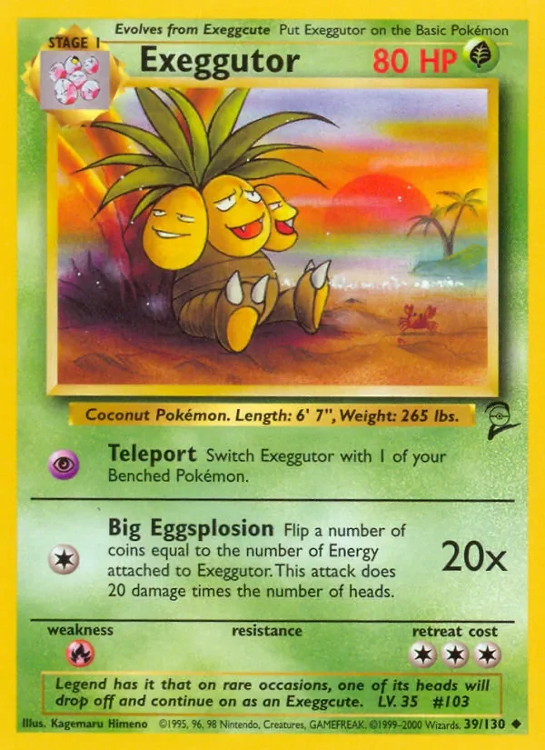 Exeggutor - Non-holo