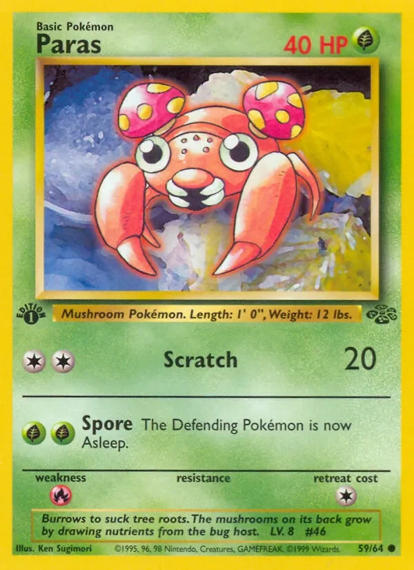 Paras - Non-holo