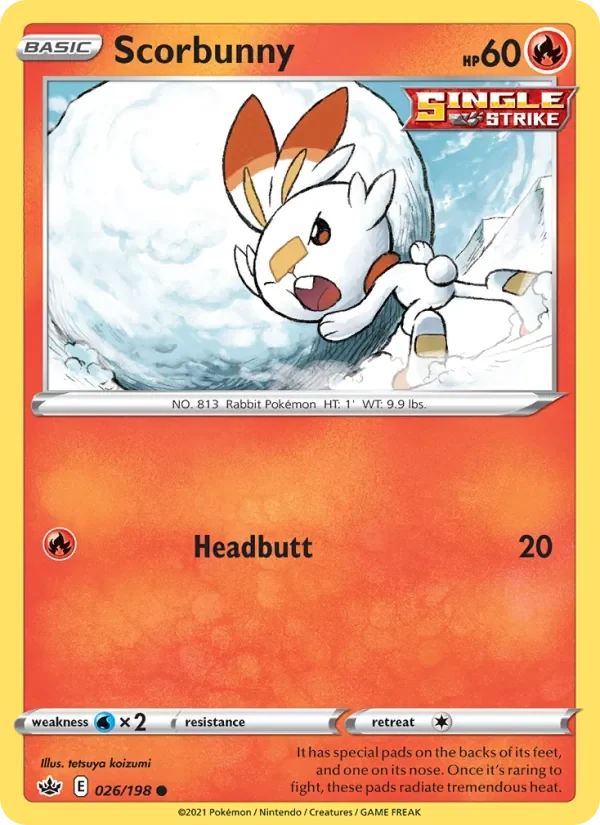 Scorbunny - Non-holo