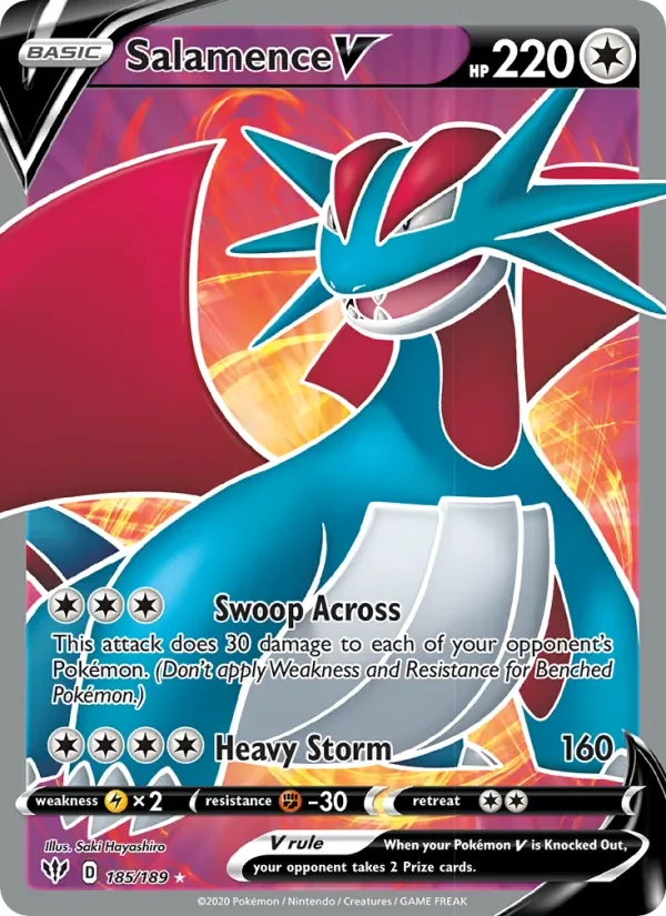 Salamence V - Holo