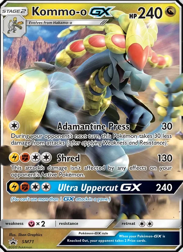 Kommo-o GX - Holo
