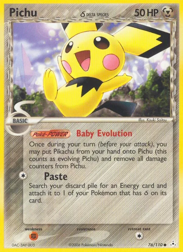 Pichu δ - Non-holo