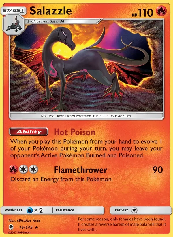 Salazzle - Non-holo
