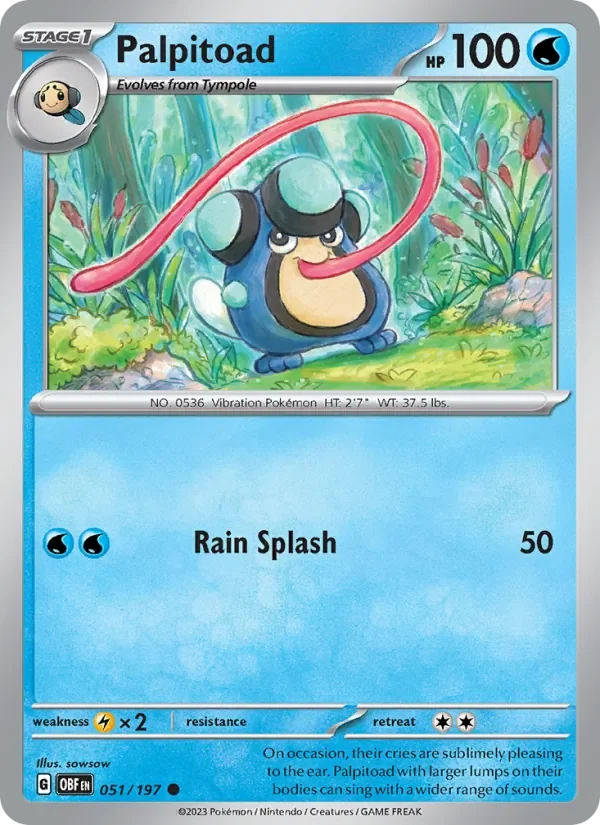 Palpitoad - Non-holo