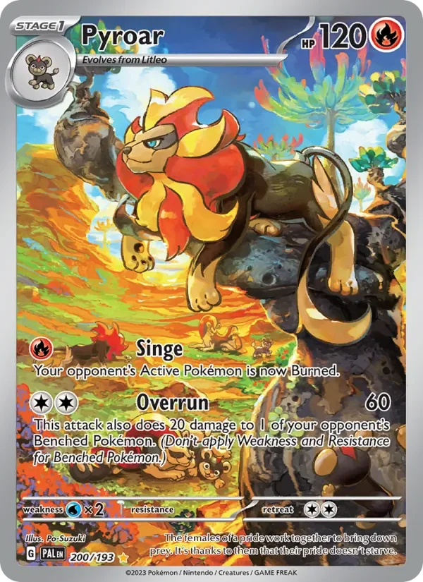 Pyroar - Full Art