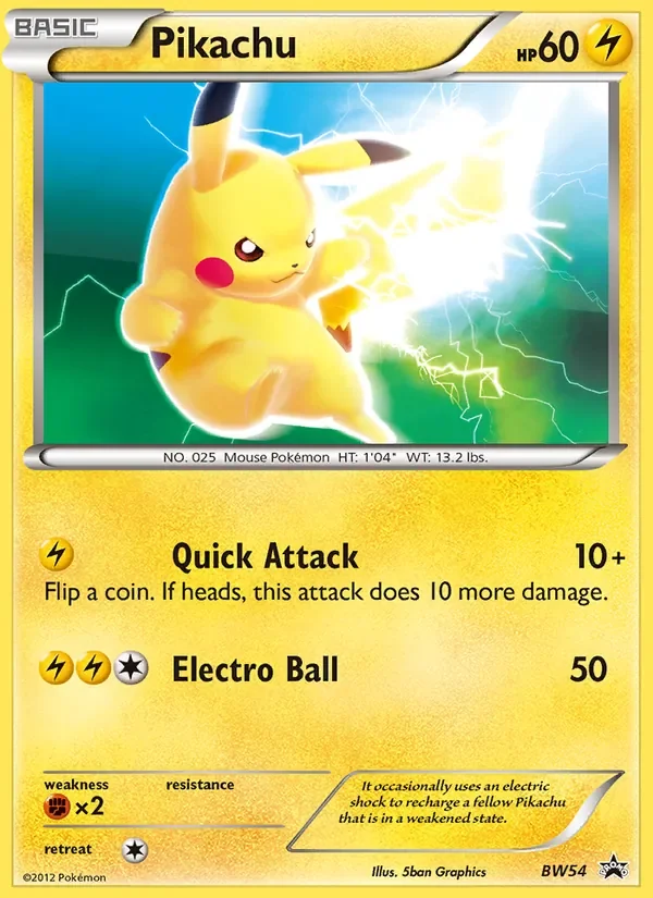 Pikachu - Non-holo