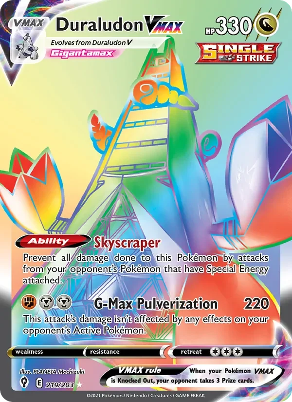 Duraludon VMAX - Holo - Rainbow