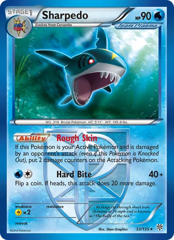 Sharpedo - Non-holo