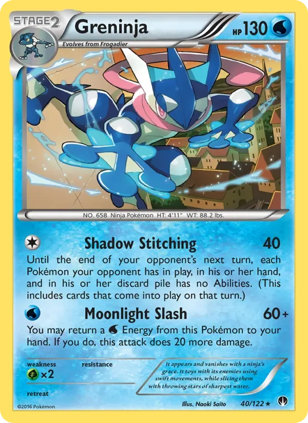Greninja - Non-holo