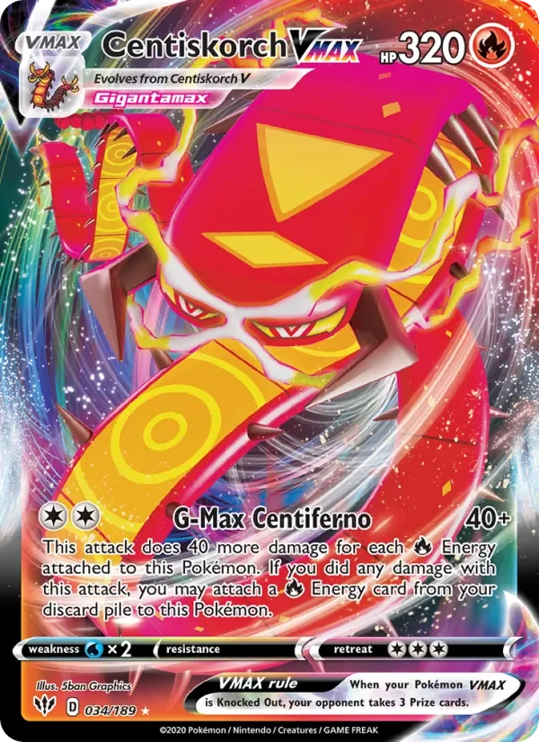 Centiskorch VMAX - Full Art