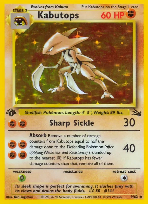 Kabutops - Holo - Galaxy