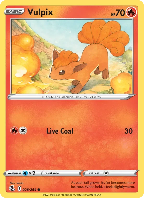 Vulpix - Non-holo